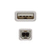 EAN 8433281004368 - Nanocable 10.01.0102 cable USB USB 2.0 1 m USB A USB B imagen 3