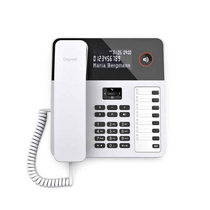 EAN 4255781906607 - Gigaset DESK 600 Teléfono analógico Identificador de llamadas Blanco imagen 5