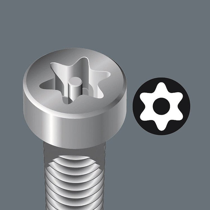 Wera 367 Torx Einzeln Destornillador Con Einer Dirección 05138262001