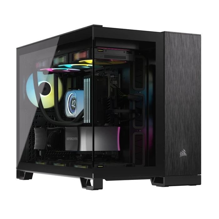 EAN 0840006688891 - Corsair CC-9011287-WW carcasa de ordenador Midi Tower Aluminio, Negro imagen 1