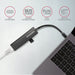 EAN 8595247906168 - Axagon HMC-GL3A USB-C-Hub 3x USB-A Gbit-LAN schwarz USB 3.2 Gen 1 (3.1 Gen 1) Type-C 5000 Mbit/s Negro imagen 4