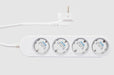 EAN 3800238070564 - Shelly PS4GEN4W base múltiple 2 m 4 salidas AC Interior Blanco imagen 1