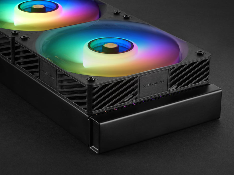 EAN 8435693110675 - Mars Gaming ML-VISIONPRO240 Procesador Sistema de refrigeración líquida todo en uno 12 cm Negro 1 pieza(s imagen 12