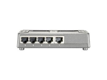 EAN 4015867109533 - LevelOne FSW-0508TX switch No administrado Fast Ethernet (10/100) Negro, Gris imagen 4
