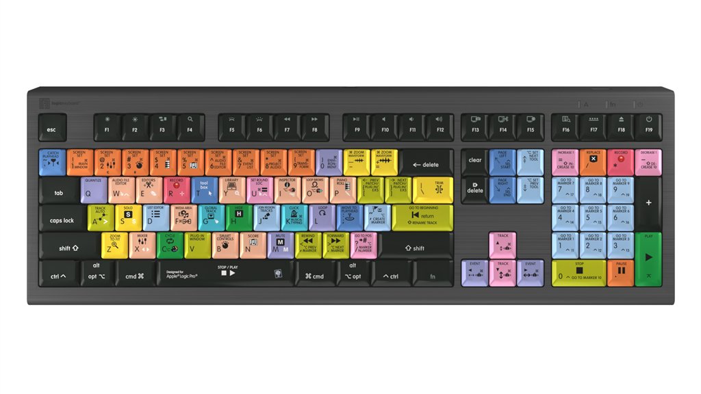 Logickeyboard Apple Logic Pro X2 Astra 2 Uk (Mac)