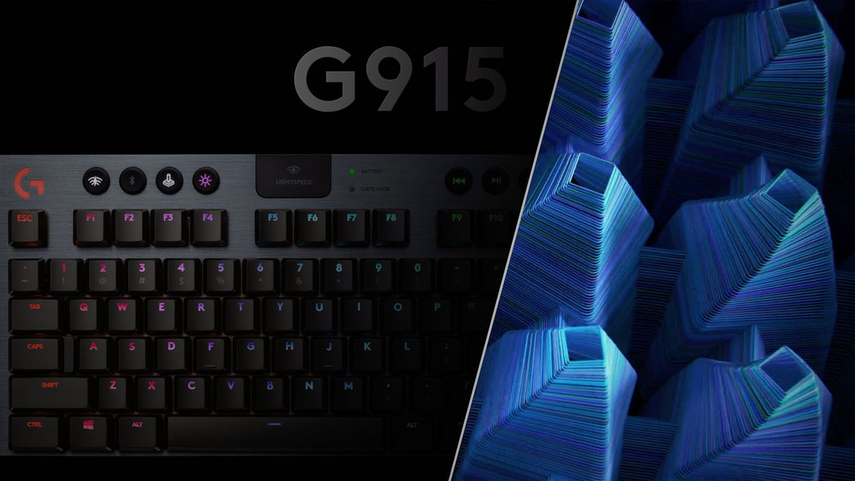 EAN 5099206088825 - Logitech G G915 TKL teclado Juego RF Wireless + Bluetooth QWERTY Internacional de EE.UU. Carbono imagen 6