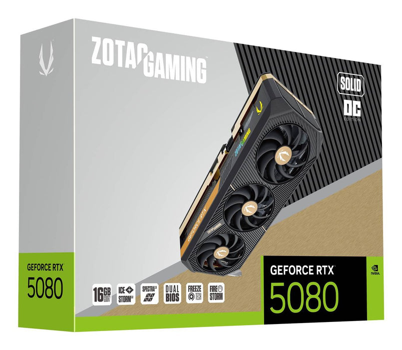 EAN 8886307700056 - Zotac GAMING GeForce RTX 5080 SOLID OC NVIDIA 16 GB GDDR7 imagen 7