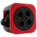 EAN 4006341711090 - REV 0010012600 base múltiple 10 m 4 salidas AC Interior Negro, Rojo imagen 1