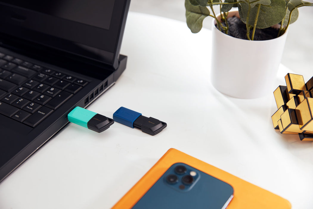 EAN 0740617326260 - Kingston Technology DataTraveler Exodia M unidad flash USB USB tipo A 3.2 Gen 1 (3.1 Gen 1) Negro, Azul imagen 13