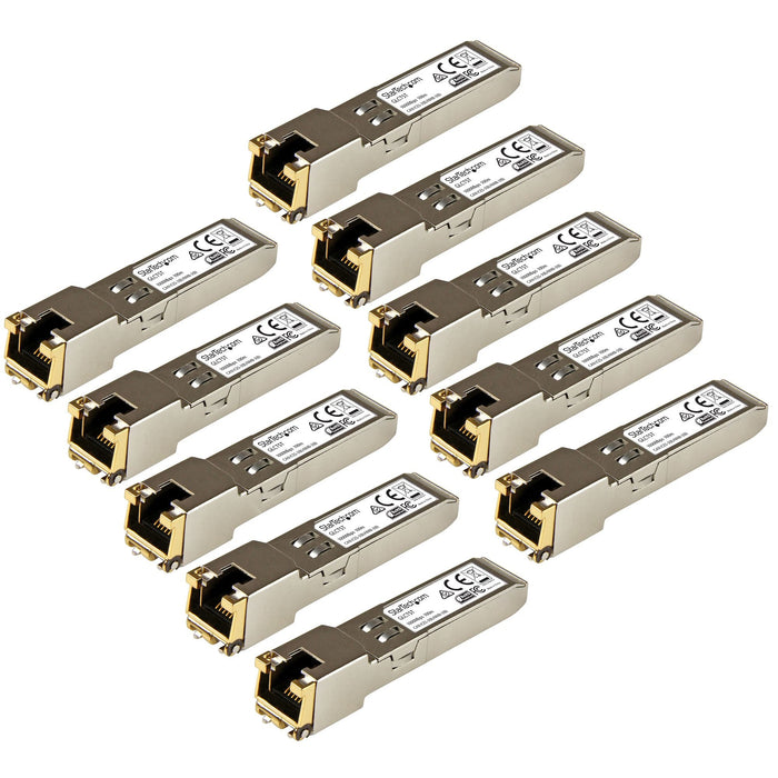 EAN 0065030864305 - StarTech.com GLCT10PKST red modulo transceptor Cobre 1000 Mbit/s imagen 6