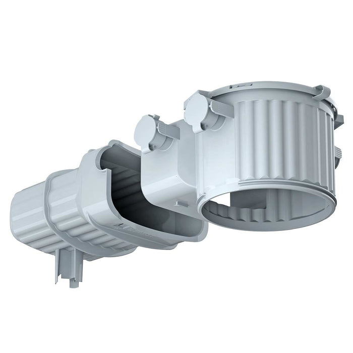 Empotrable Carcasa Halox 100 M 1281-30 Trafo-Tunnel L 190mm