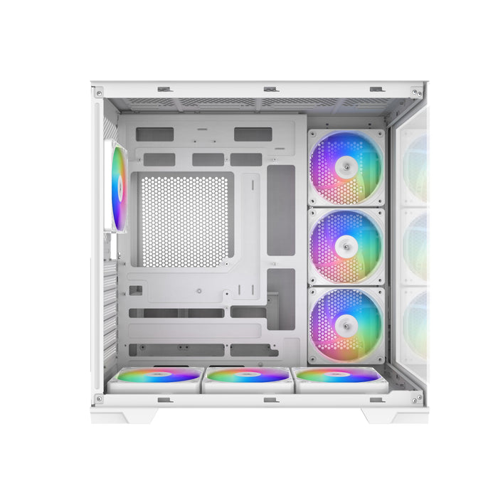 Sama V52 Atx Mid-Tower Atx Pc Case White Retail