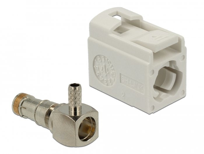 Delock 89714 Fakra B Hembra A 90° Para Prensar