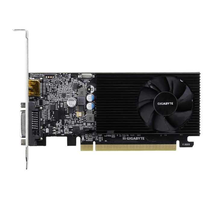 Tarjeta Gráfica Gigabyte Geforce Gt 1030 D4 2g 2gb Gddr4 Compatible Con Perfil Bajo