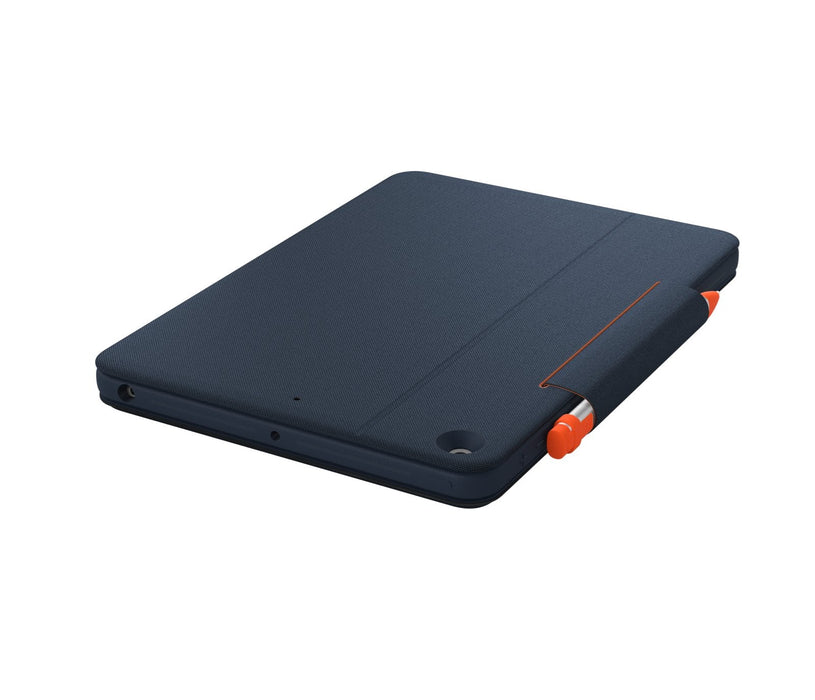 Logitech Rugged Combo 3 Touch For Education Caja De Teclado Y Folio Con Panel Táctil Apple Smart Connector Qwerty Pan Nordic Académico Para Apple 10.2-Inch Ipad (7ª Generación 8ª Generación 9ª Generación)