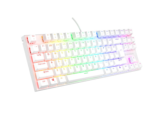 EAN 5901969432572 - GENESIS Thor 303 TKL teclado Juego USB QWERTY Internacional de EE.UU. Blanco imagen 1