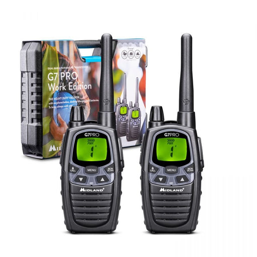 EAN 8011869203916 - Midland C1090.18 two-way radios 446 canales 433 MHz Negro imagen 1