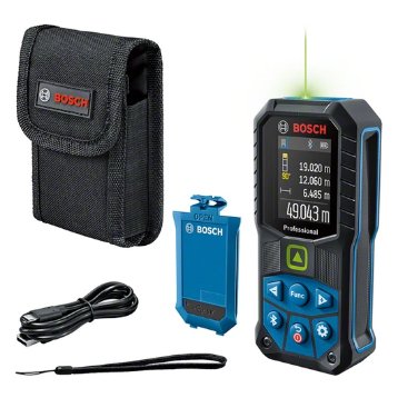 EAN 4059952562964 - Bosch GLM 50-27 CG Professional Medidor láser de distancias Negro, Azul 50 m imagen 1