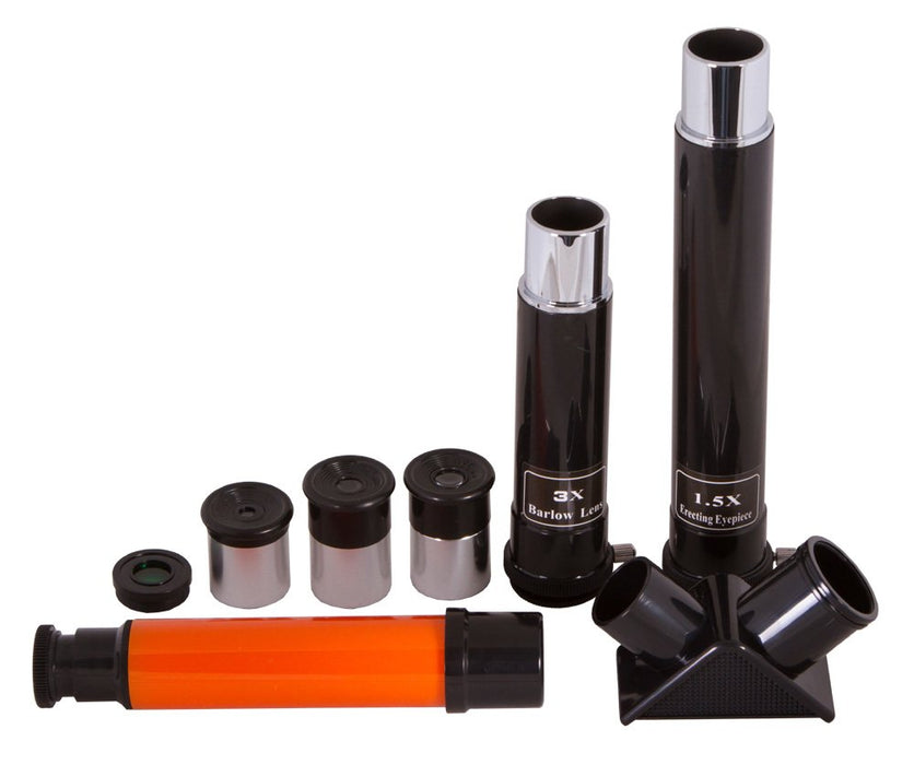 EAN 0611901505404 - Levenhuk LabZZ T3 Refractor 175x Naranja, Color petróleo imagen 10