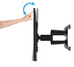 EAN 5019318307072 - B-Tech Twin Cantilever 190,5 cm (75") Pared Negro imagen 4