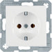 EAN 4011334277552 - Berker 47438989 toma de corriente Tipo F Blanco imagen 1