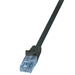 EAN 4052792044188 - LogiLink CP3033U cable de red Negro 1 m Cat6a U/UTP (UTP) imagen 1