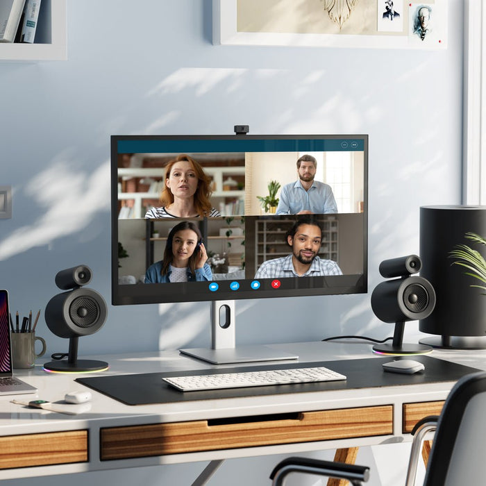 EAN 9350784028464 - ALOGIC 32C4KPDW pantalla para PC 81,3 cm (32") 3840 x 2160 Pixeles 4K Ultra HD Aluminio, Negro imagen 7