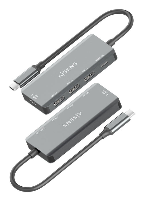 EAN 8435739903346 - AISENS A109-0945 base para portátil y replicador de puertos Alámbrico USB 3.2 Gen 1 (3.1 Gen 1) Type-C imagen 3