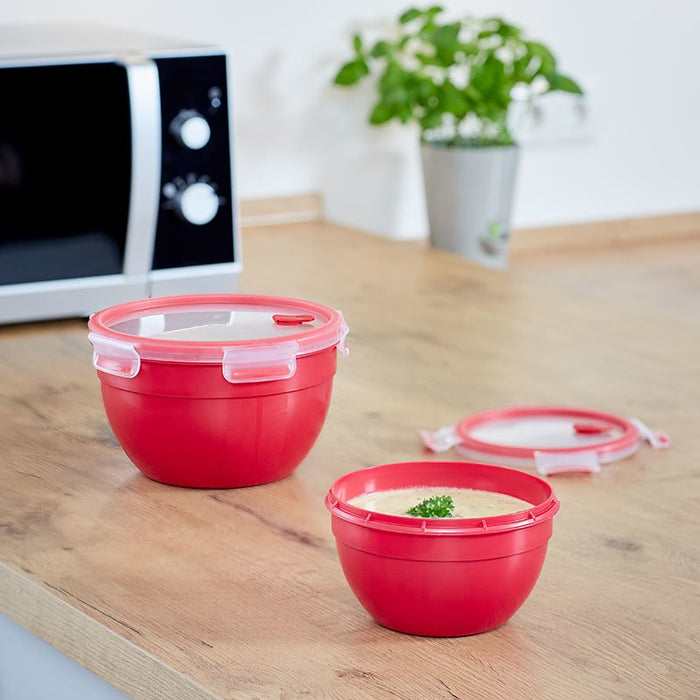 EAN 4009049532271 - EMSA N10606 Alrededor Caja 2,6 L Rojo, Transparente 1 pieza(s) imagen 3