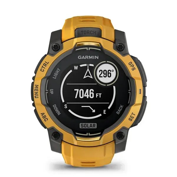 Instinct 3,45mm,Solar,Sunburst With Sunburst/Gray Accents,Ww