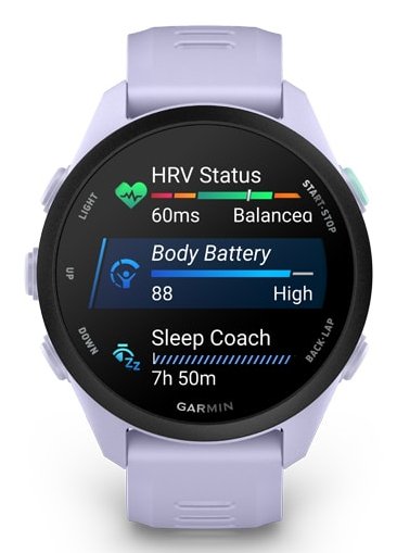 EAN 0753759368388 - Garmin Forerunner 70 3,05 cm (1.2") AMOLED 30 mm Digital 390 x 390 Pixeles Pantalla táctil Lavanda GPS (s imagen 6