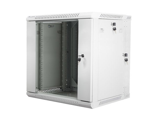 EAN 5901969403954 - Lanberg WF02-6612-10S armario rack 12U Bastidor de pared Blanco imagen 4