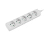 EAN 5901969414844 - Lanberg PS0-05E-0150-W base múltiple 1,5 m 5 salidas AC Interior Blanco imagen 1