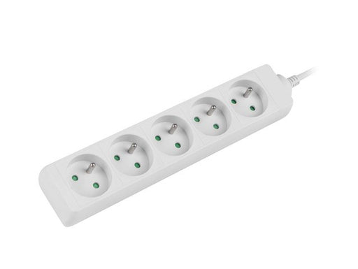 EAN 5901969414844 - Lanberg PS0-05E-0150-W base múltiple 1,5 m 5 salidas AC Interior Blanco imagen 1