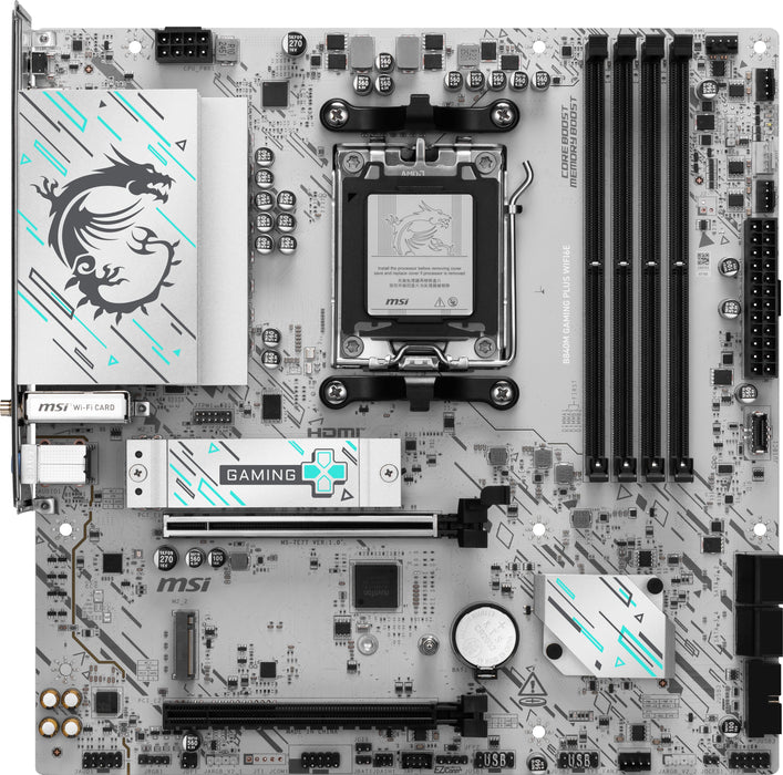 EAN 4711377361811 - MSI B840M GAMING PLUS WIFI6E placa base AMD B840 Zócalo AM5 micro ATX imagen 1