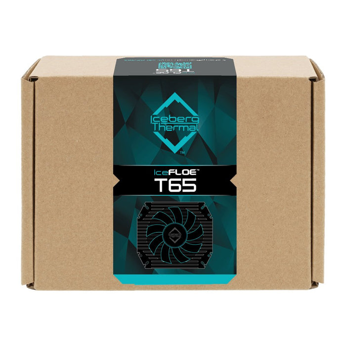 EAN 1230000071307 - Iceberg Thermal IceFLOE T65 Procesador Enfriador 8 cm Acero inoxidable 1 pieza(s) imagen 6