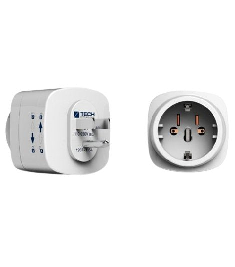 EAN 5018404009012 - C-TECH TBU-901 adaptador de enchufe eléctrico Universal Blanco imagen 1
