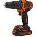 EAN 5035048641149 - Black & Decker BDCHD18KB-QW taladro Sin llave Negro, Naranja imagen 1