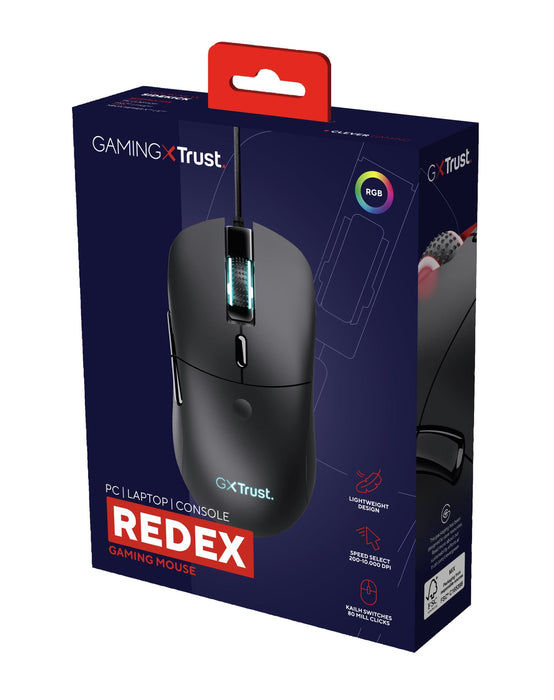 Ratón Gaming Trust Gaming Gxt 981 Redex Hasta 10000 Dpi