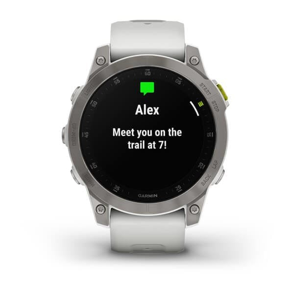 Garmin Epix (Gen 2) Snow White/Titanium Titan