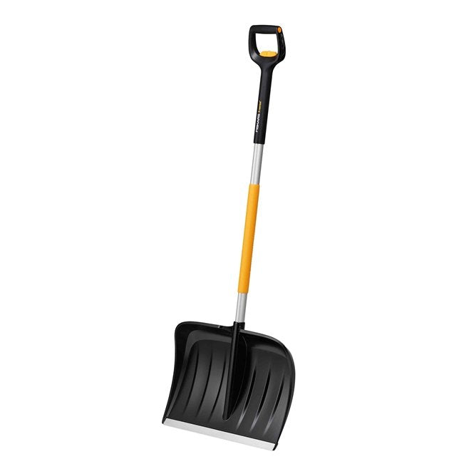 EAN 6411501410382 - Fiskars 1057189 pala y paleta Pala de nieve Metal Negro, Naranja imagen 3