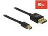 EAN 4043619849277 - DeLOCK 84927 cable DisplayPort 1 m Mini DisplayPort Negro imagen 1
