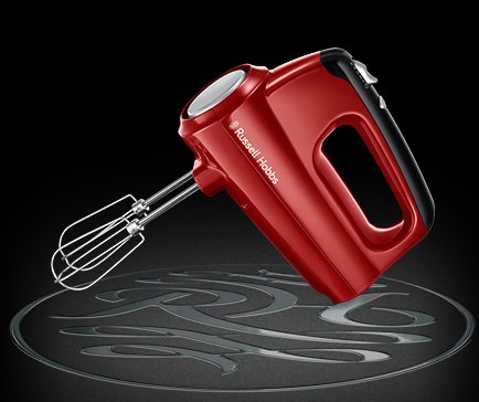 EAN 4008496940622 - Russell Hobbs 24670-56 batidora Batidora de mano 350 W Rojo imagen 3