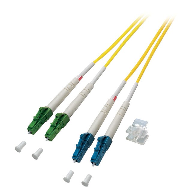 Efb Duplex Cable De Red Lc Apc-Lc Os2 G652d 1m Lszh 2mm Gelb