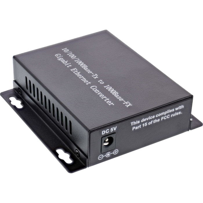 Inline Convertidor De Medios 10/100/1000mb/S Tp A Fo (Sc Duplex), Sm, 20km
