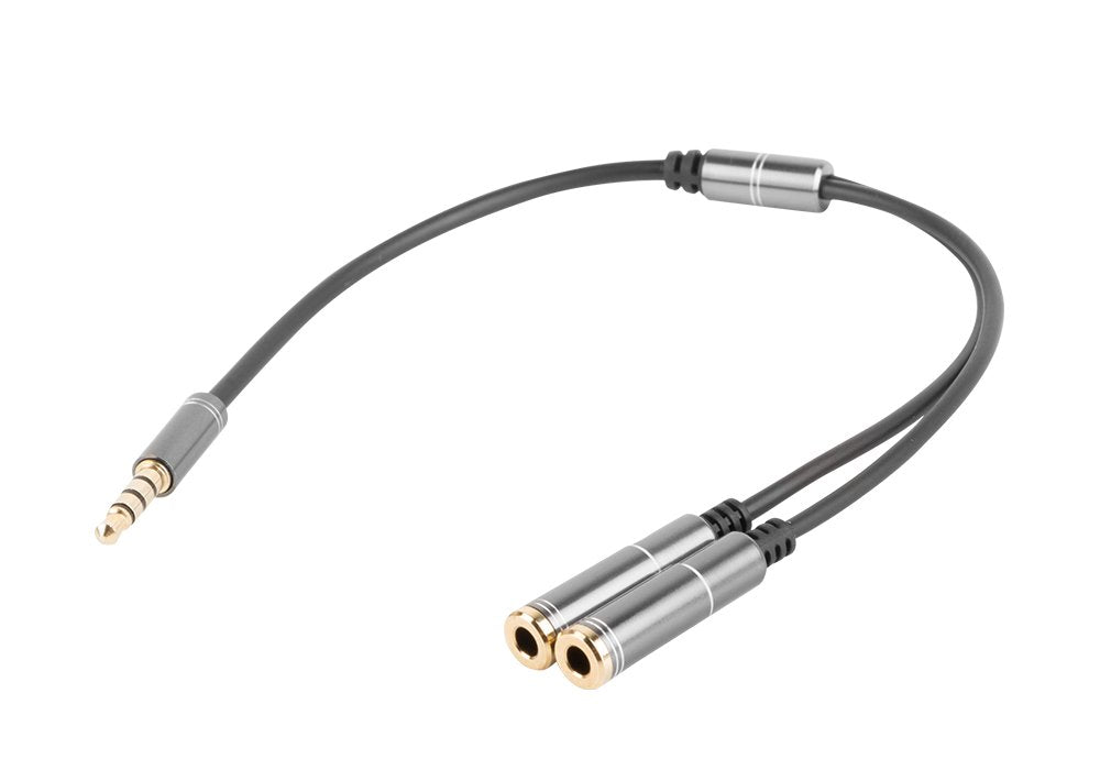 EAN 5901969402162 - GENESIS A20 cable de audio 0,2 m 3,5mm Negro, Plata imagen 1