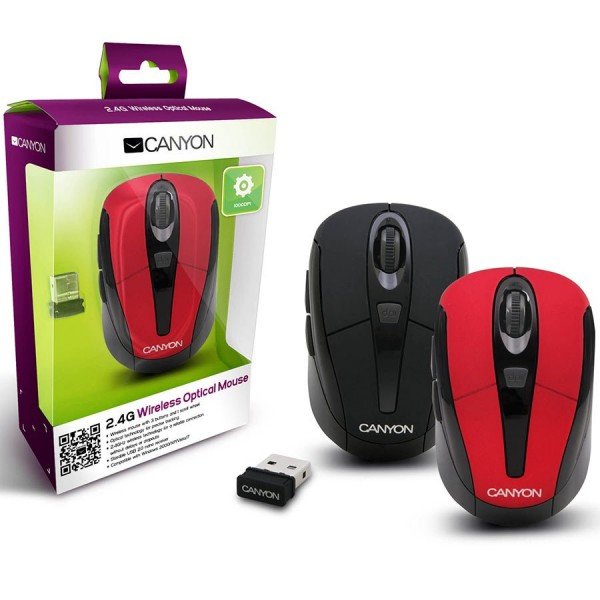 Canyon Mso-W6 Wireless Black