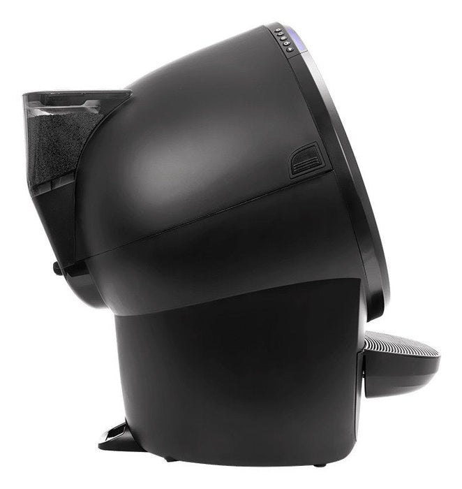 Whisker Litter Hopper W/Bonnet Black