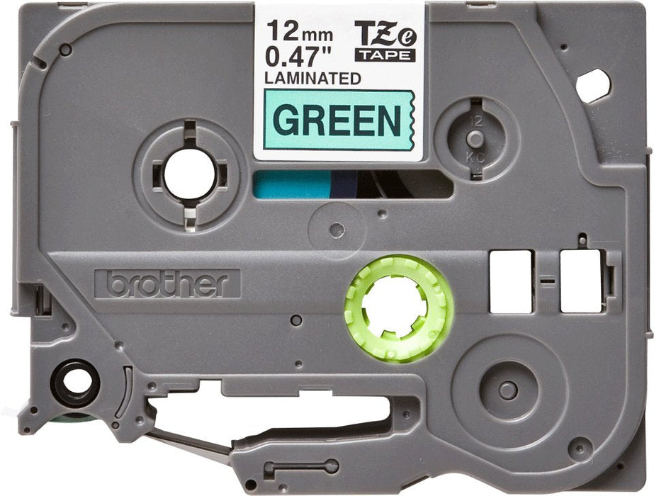 EAN 4977766691352 - Brother TZE-731 cinta para impresora de etiquetas Negro sobre verde imagen 2