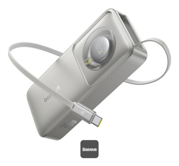 Power Bank Retractcable 10kmah 30w